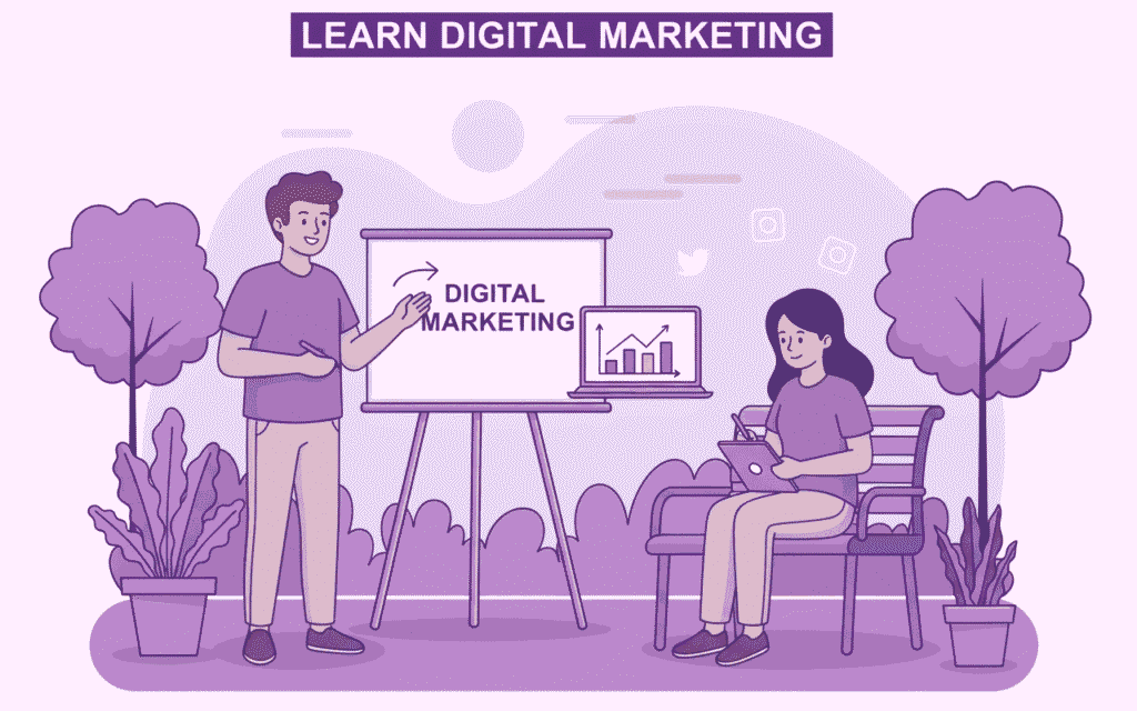 How do i start digital marketing from home for free